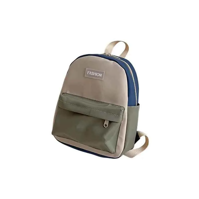 TSB74 Cool Backpacks For Children's Girls and Boys - Canvas Splicing Colors