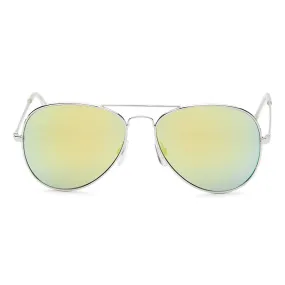 Vans Fly South Aviator Sunglasses Silver VN0A2XBRSLV