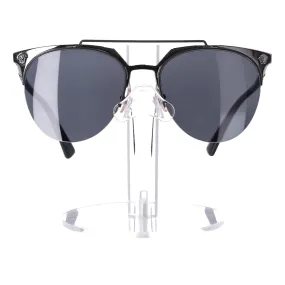 Versace Medusa Detailed Aviator Sunglasses