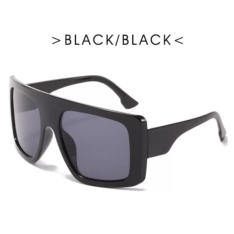 Vintage Oversize frame retro sunglasses