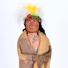 Vintage Skookum Indian Chief Doll