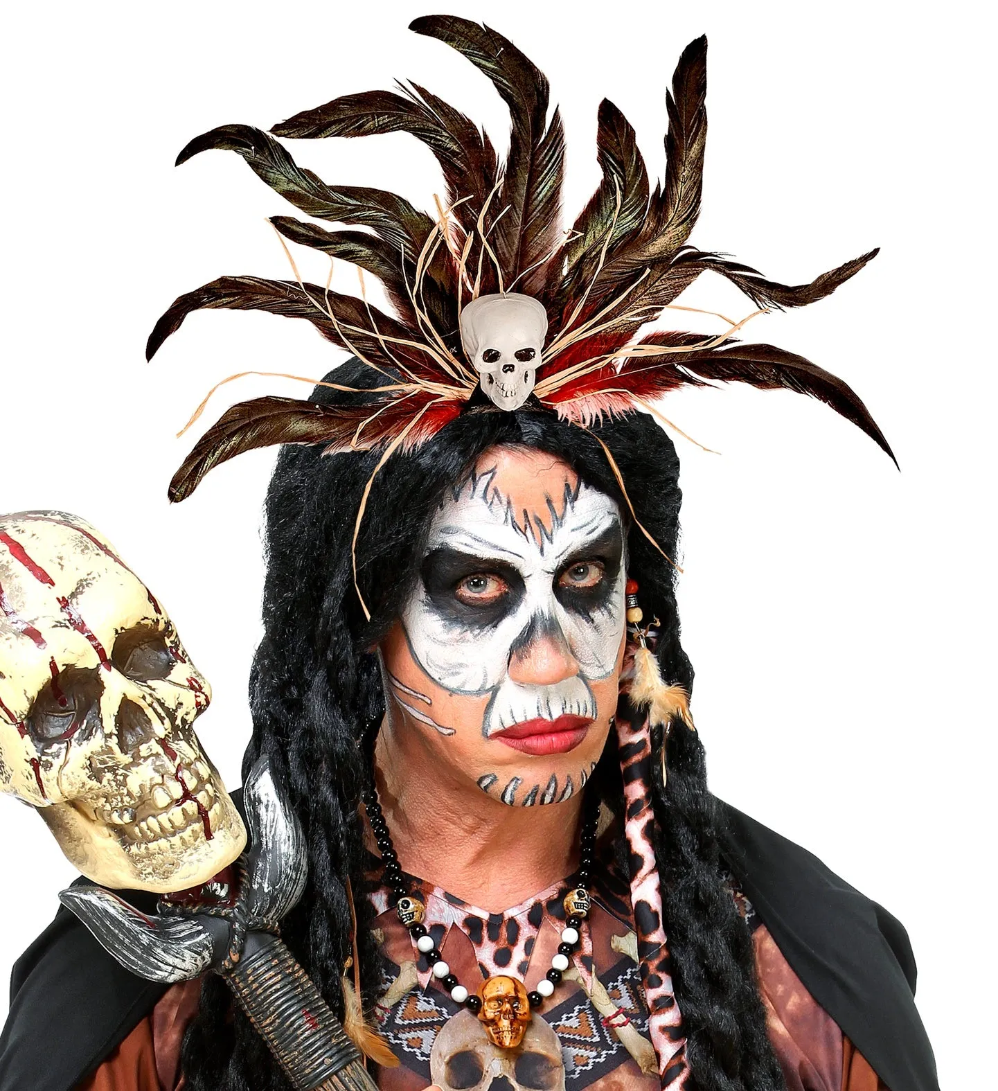 Voodoo Feathers Headpiece