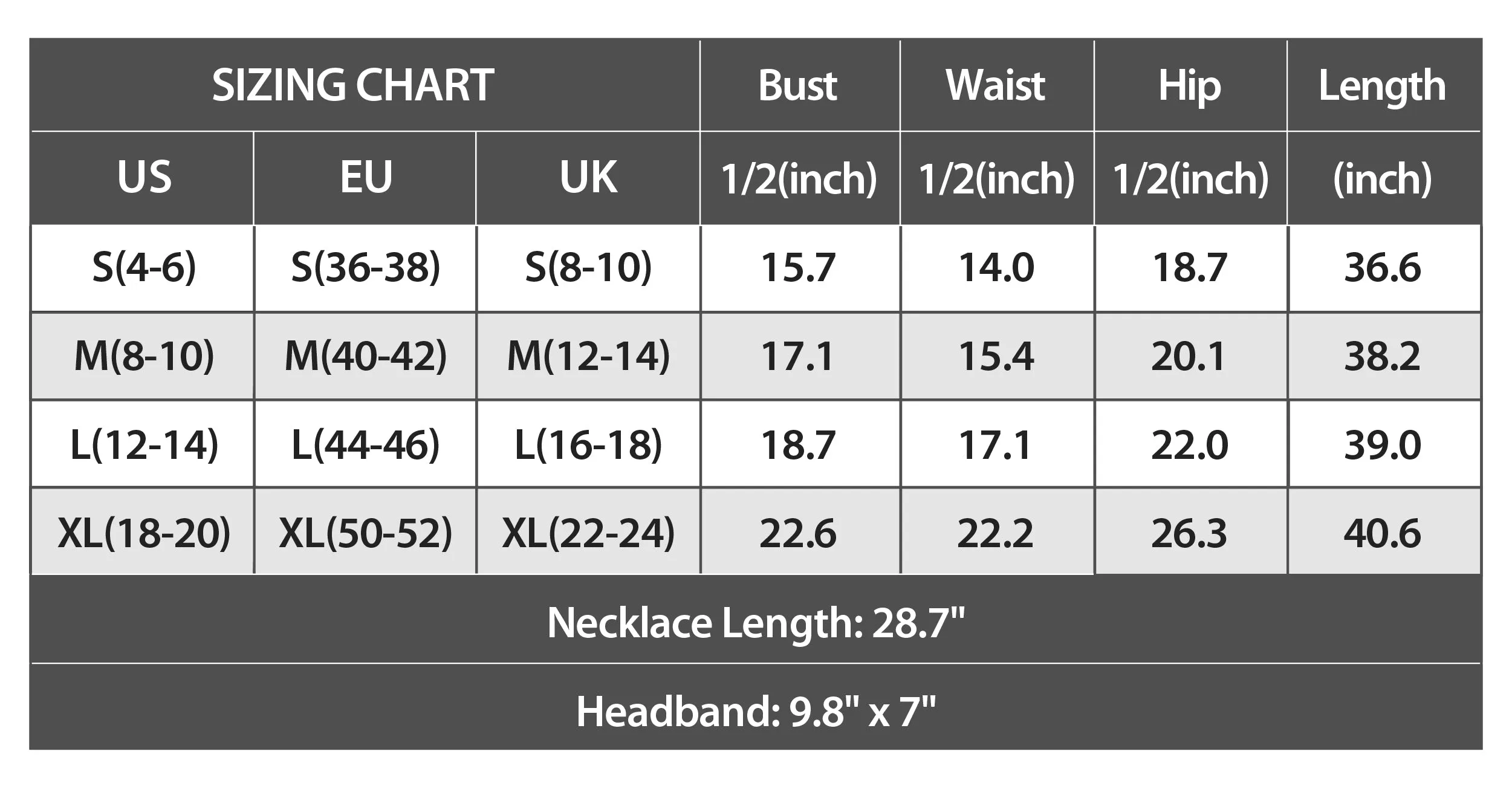 Women 1920s Flapper Dress Necklace Headband Set Halloween Costume