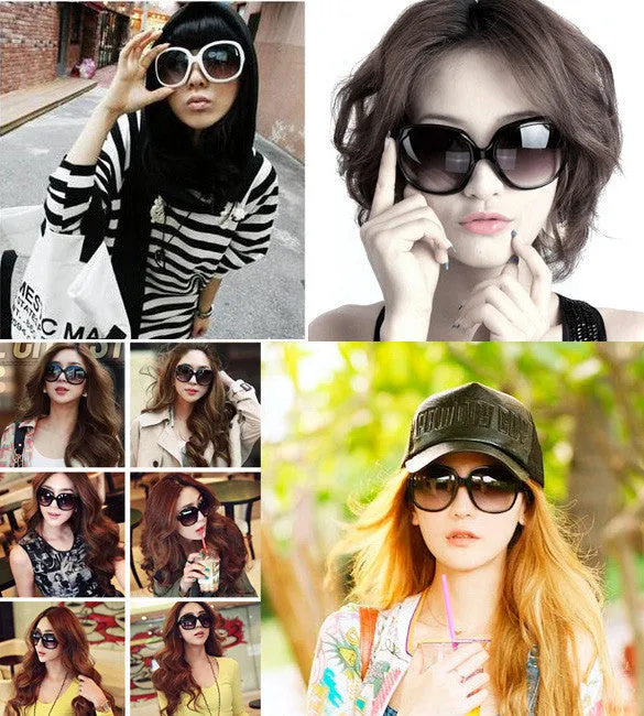 xakxx Women's Retro Vintage Shades Oversized Designer Sunglasses