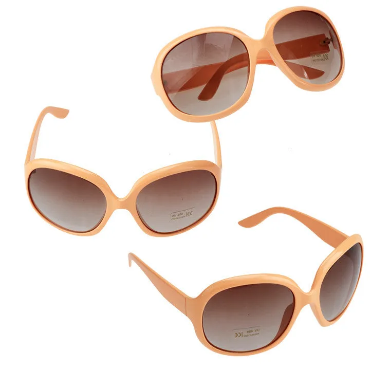 xakxx Women's Retro Vintage Shades Oversized Designer Sunglasses