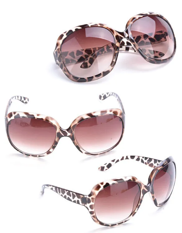 xakxx Women's Retro Vintage Shades Oversized Designer Sunglasses
