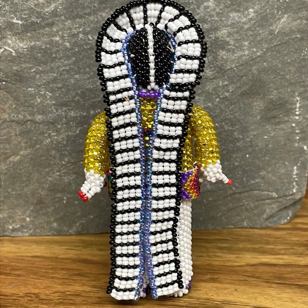 Zuni Beaded Native American Indian Chief